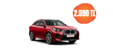 BMW iX2 Elektrikli, Otomatik Günlük Sadece 2.690 TL! Araç Kiralama Kampanyası