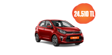 Kia Picanto Benzinli, Otomatik Aylık KDV Dahil 24.510 TL! Araç Kiralama Kampanyası