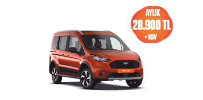 Ford Tourneo Courier Benzinli Manuel 12 Aylık 28.900 TL + KDV! Araç Kiralama Kampanyası