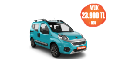 Fiat Fiorino Benzinli Manuel Aylık 23.900 TL + KDV! Araç Kiralama Kampanyası