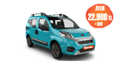 Fiat Fiorino  Dizel Manuel Aylık 22.900 TL + KDV! Araç Kiralama Kampanyası