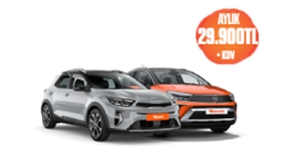 Kia Stonic & Opel Crossland Aylık  29.900 TL + KDV! Araç Kiralama Kampanyası